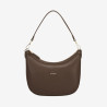 Mac Douglas - Petit sac épaule lisse Corée Meryl XS chocolat